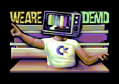 из демо &#39;We are demo&#39; для Commodore 64, 2020 год)